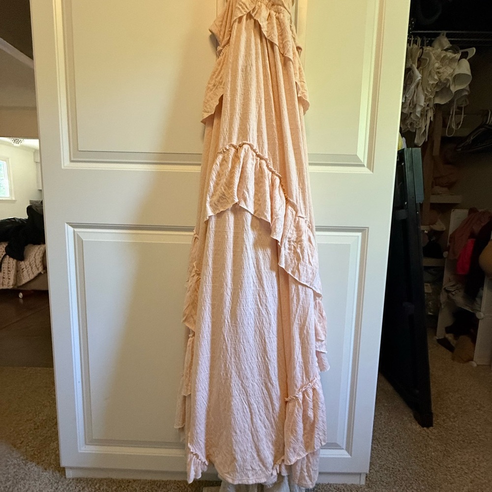 Free people Santa Luz Maxi halter tie and one tie around back
